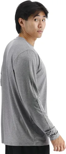 Vista 5 de TYR Camiseta de manga larga con protección solar UPF 50+ para hombre