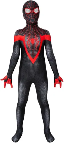 Vista 2 de EOILFM Kids Superheroes Bodysuit Halloween Cosplay Costumes for Boys