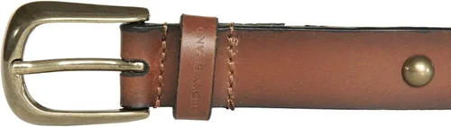 Vista 3 de Lucky Brand Women's Domed Studded Leather Belt with Harness Buckle