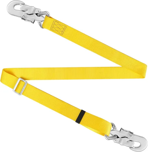 Vista 7 de Trsmima Arnés de Seguridad para Caza, Correas de Restricción de Cinturón para Escalada de Árboles, Cordón de Seguridad Ajustable, Añadir Nivel