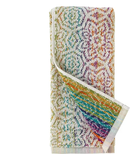 Vista 2 de SKL Home Rhapsody - Juego de 2 toallas de baño, 2 toallas de mano, multicolor 2 Bath towels, 2 hand towels. 550 GSM weight. Spa-level quality.