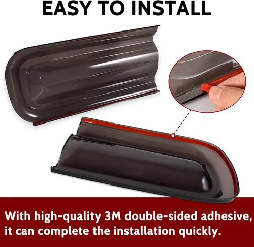 Vista 4 de Cubierta de luz trasera para Dodge Challenger 2015-2023, cubiertas de lámpara de luz trasera, decoración para accesorios Dodge Challenger 2015-2023