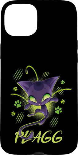 Vista 8 de iPhone 13 Miraculous Ladybug Kwamis Collection con funda Plagg