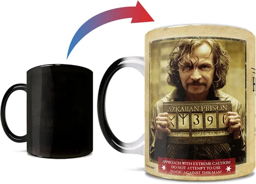 Vista 10 de Morphing Mugs Harry Potter (Hogwarts) - Taza de cerámica, color negro