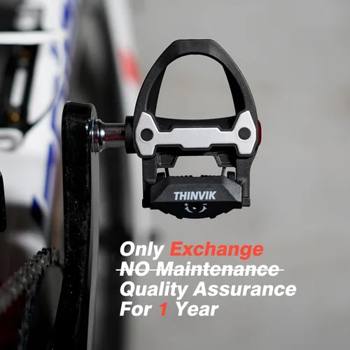 Vista 6 de Thinvik Clipless Pedals Road Bike Cycling Pedals with Cleats Compatible with Shimano SPD SL System All Level Road Cycling Pedal
