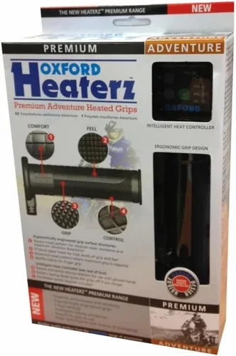 Vista 12 de Oxford - Heaterz Premium Sports (Empuñaduras para motocicleta con control de temperatura)