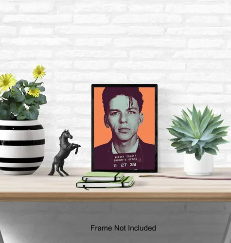 Vista 4 de Póster de Frank Sinatra, Arte de Pared Impreso - 8x10 Warhol Arte Pop Moderno Decoración del Hogar - Decoraciones Únicas y Contemporáneas Geniales
