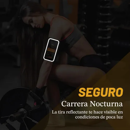 Vista 8 de Brazalete para correr para iPhone 15/14/13 Pro/Plus y Galaxy S20/S10, brazalete para teléfono celular de diseño 3D con bolsillo para auriculares