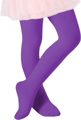 Vista 26 de Century Star Mallas de ballet para niñas pequeñas con pies opacos 00 1 paquete blanco
