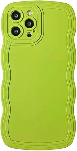 Vista 13 de Funda para Samsung Galaxy A32 4G, Galaxy A32 4G, sólida y bonita forma de marco de onda rizada a prueba de golpes, funda protectora de silicona