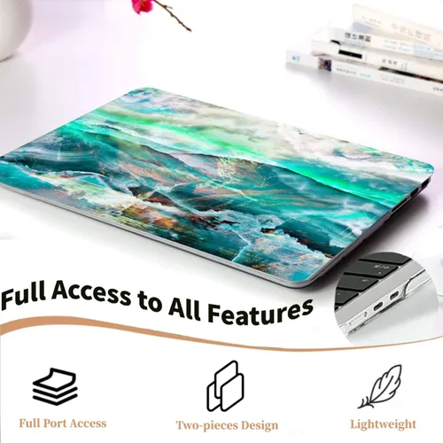 Vista 4 de Funda para laptop compatible con MacBook Air de 15 pulgadas, versión 2026-2023 M4 A3241 A2941 M3 A3114 M2 chip con pantalla de retina líquida