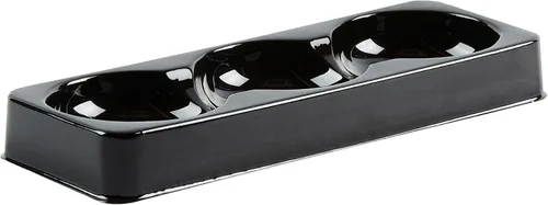 Vista 19 de Restaurantware Shock Safe - Cajas para llevar macarrones de 5.7 x 2.2 x 1.4 pulgadas, 100 cajas de exhibición duraderas, se adaptan a 3 macarons