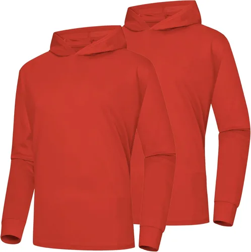 Vista 25 de ProtectX Sudadera ligera de manga larga con protección solar de alta visibilidad, UPF 50+ de secado rápido, camisa SPF UV, ropa activa