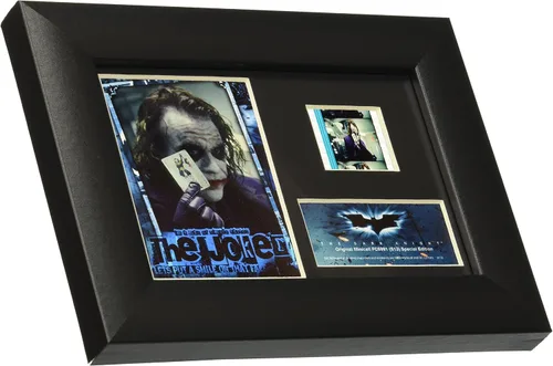 Vista 2 de Trend Setters Batman El caballero oscuro Joker enmarcado FilmCells Minicell