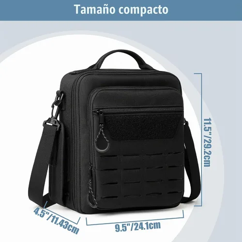 Vista 5 de Damero Bolsa para auriculares piloto, estuche para auriculares de aviación