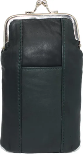 Vista 13 de Caja de cigarrillos de cuero Pack Holder Regular o 100's Lighter Pocket (negro)