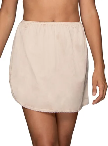 Vista 6 de Vanity Fair Women's Anti-Static Nylon Half Slip for Under Dresses, Available up to size 3XL 14 pulgadas - negro