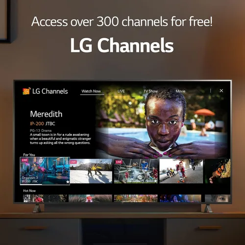 Vista 5 de LG 50UP8000PUR Smart TV UHD de 50 pulgadas 4K con Alexa incorporado (2021)