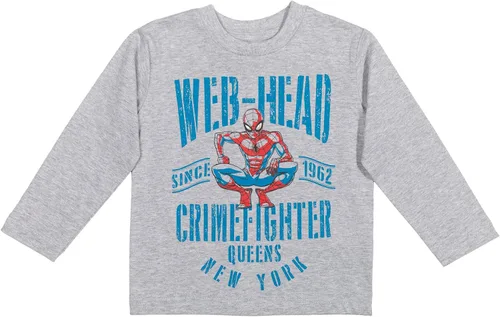 Vista 4 de Marvel Avengers Spider-Man - Camiseta raglán para niños pequeños y grandes, paquete de 3