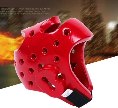 Vista 6 de Protector de cabeza para adultos y niños, para boxeo profesional, casco Muay Shock Muay, equipo protector de cabeza para Muay Thai, Grappling