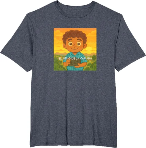 Vista 106 de Camiseta El Niño de la Cámara – Diseño Oficial del Cuento Ilustrado