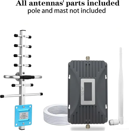 Vista 6 de Cell Phone Booster for Verizon Home, 5G 4G LTE Band 13 700MHz 5,500 sq ft home coverage, 65dB AGC cell signal amplifier, FCC Approved, multi-user