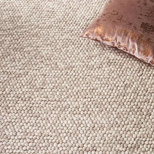 Vista 6 de SAFAVIEH Natura Collection - Alfombra decorativa, 2 x 3 pies, color beige, mezcla de lana hecha a mano, diseño texturizado, ideal para pasillo