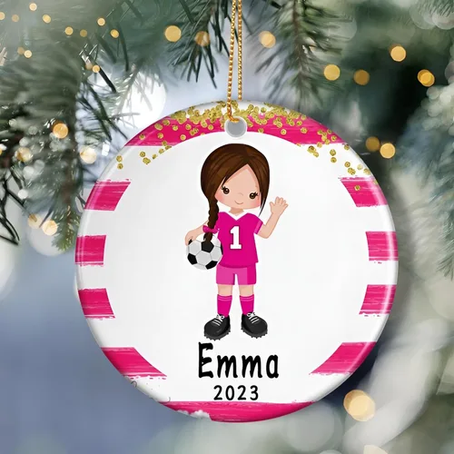 Vista 6 de Adorno de baile de bailarina personalizado, regalo de ballet de Navidad para niña, regalo de Navidad para bailarina
