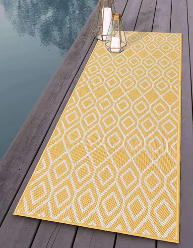 Vista 37 de Jill Zarin Outdoor Collection - Alfombra de área - Turcas y Caicos (2' 2" x 3' 1" Rectángulo Beige/Marrón)