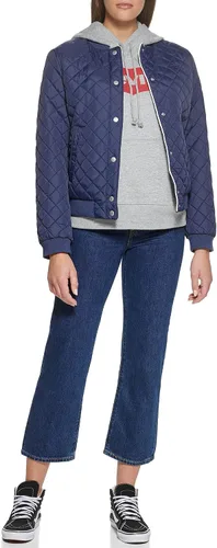 Vista 5 de Levi's Chaqueta bomber acolchada de diamante para mujer (talla regular y grande)