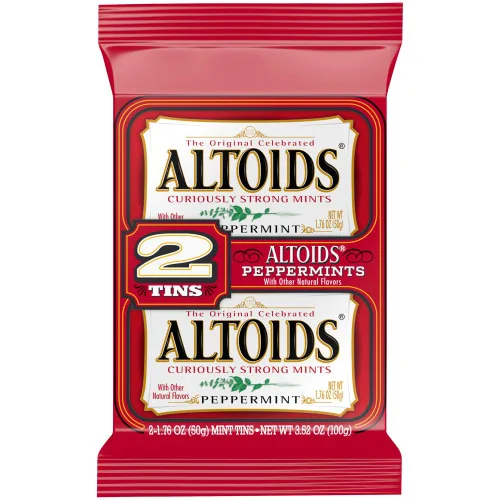 Vista 3 de ALTOIDS Latas de menta y aliento de menta, 3.52 onzas (paquete de 2)