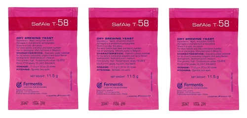 Vista 7 de Fermentis SafAle T-58 - Levadura de cerveza/cerveza Ale - Paquete de 1 - Con garantía de frescura North Mountain Supply