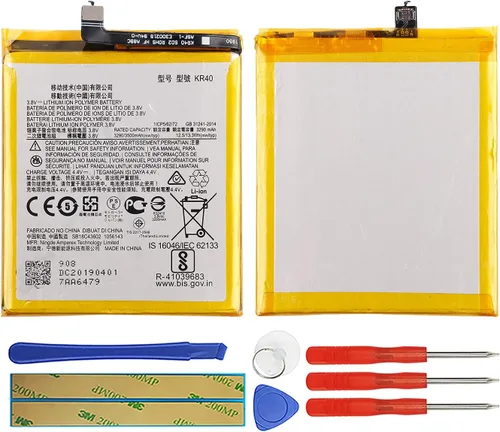 Vista 7 de Duotipa Batería MG50 compatible con Moto G9 Plus con kit de herramientas de reparación