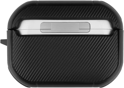 Vista 6 de Funda negra duradera para Apple AirPods Pro (1ª/2ª generación) con mosquetón - Alabama Crimson Tide