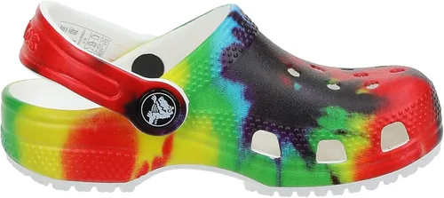Vista 9 de Crocs Unisex-Child Classic Tie Dye Clogs (Little Big Kid)