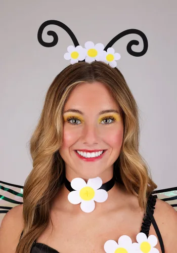 Vista 6 de Disfraz de Vestido de Reina Abeja para Mujer Multicolor