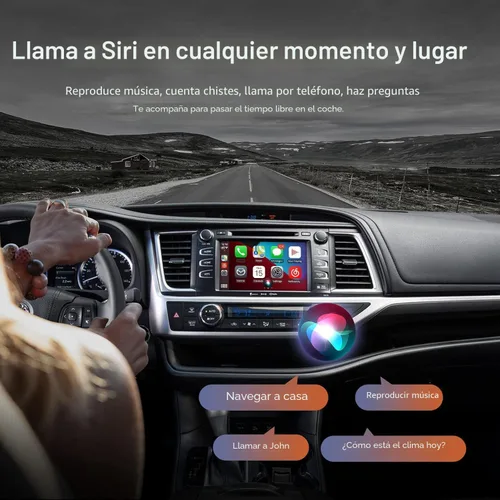 Vista 4 de CARabc Adaptador Inalámbrico Carplay Android Auto para Toyota con Entune2.0 2014-2019, Compatible