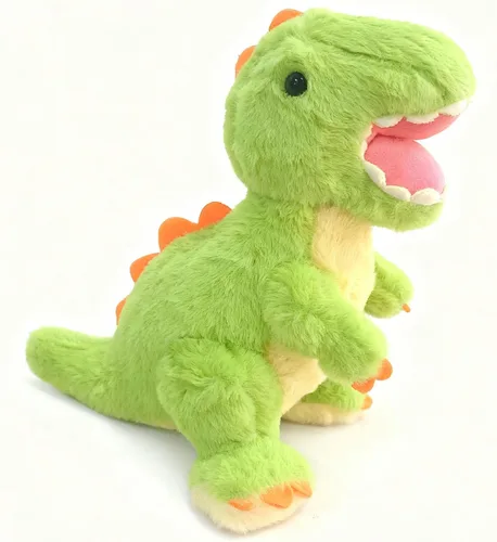 Vista 5 de Lindos Animales de Peluche de Dinosaurio Juguetes de Peluche, Peluches de Tiranosaurio de 9.84 Pulgadas, Grandes Regalos de Cumpleaños para Niños
