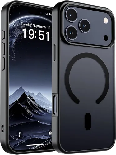 Vista 122 de SUPFINE Funda magnética para iPhone SE 2022 (3ª)/2020 (2ª), iPhone 8 (compatible con MagSafe) (protección contra caídas de grado militar), funda