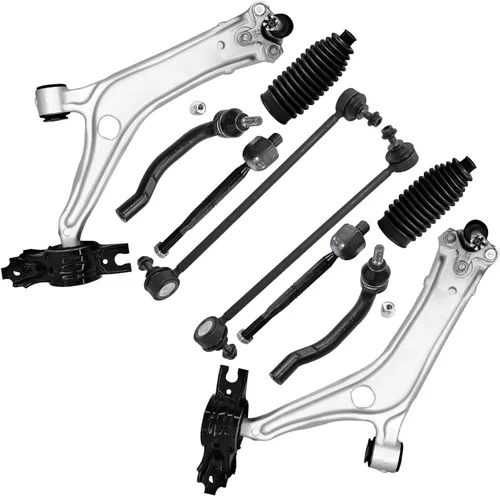 Vista 116 de Detroit Axle - Kit de suspensión frontal de 10 piezas para Dodge Avenger 2008-2014, Chrysler Sebring 2007-2010, 2 brazos de control inferiores, 2