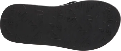 Vista 4 de Quiksilver boys Carver Suede Fixed Strap Kids Flip Flop Youth Sandal