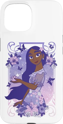 Vista 6 de Funda para iPhone 16 Disney Encanto Isabella Dreamy Floral Retrato