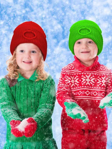 Vista 7 de Pasamontañas de esquí de 3 agujeros para niños y niñas, 6 piezas, máscara de esquí, máscara facial de esquí para niños y niñas, gorro térmico