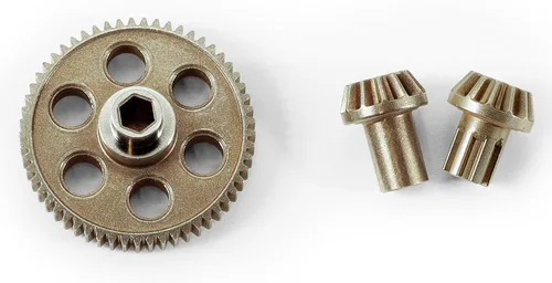 Vista 6 de HAIBOXING 1:18 Los recambios de los coches de RC, los piñones de la impulsión del engranaje del estímulo del metal y Diff completan se aplican a