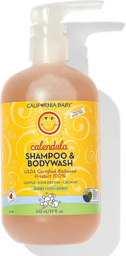 Vista 10 de Champú y gel corporal de caléndula California Baby, 8.5 onzas