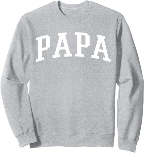 Vista 3 de Varsity Papa Sudadera, Negro