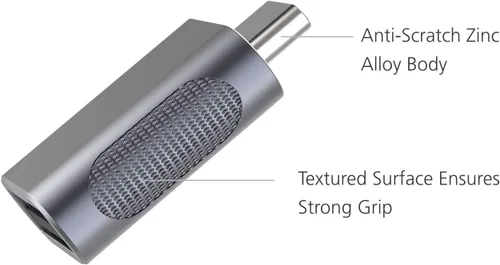 Vista 4 de Adaptador USB-C a USB 3.0 (paquete de 2), Thunderbolt 4/3 a USB hembra OTG para MacBook 2025, iPad 2025, Samsung, más dispositivos tipo C