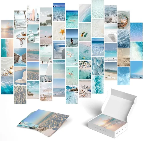 Vista 8 de Y2K BOO Kit de Collage de Pared Dark Academia - 50 Fotos Clásicas y Misteriosas de 4"x6" para Decoración de Dormitorio, Regalo para Chicas