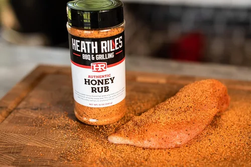 Vista 6 de Heath Riles - Paquete de condimentos Sweet BBQ, Honey Rub y Pecan Rub