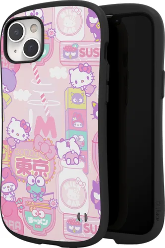 Vista 17 de iFace Funda para iPhone 14 Pro Max (6.7 pulgadas) Hello Kitty and Friends First Class - Bonita funda protectora de doble capa a prueba de golpes